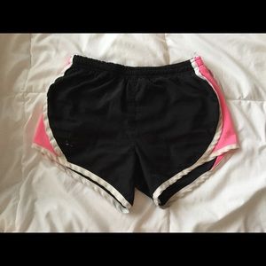 Girls, Black and Pink Shorts